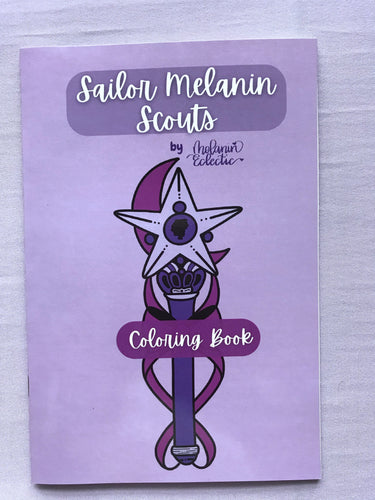 Coloring Book : Melanin Sailors