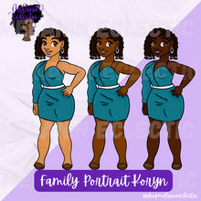 Load image into Gallery viewer, Family Portrait Koryn