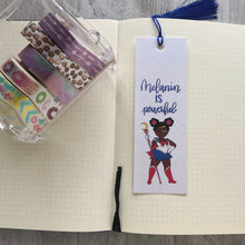 Load image into Gallery viewer, Sailor Melanin Moon Bookmark