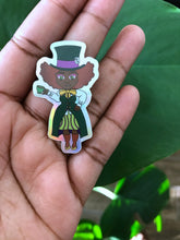 Load image into Gallery viewer, Mad Hatta Holographic Vinyl Sticker