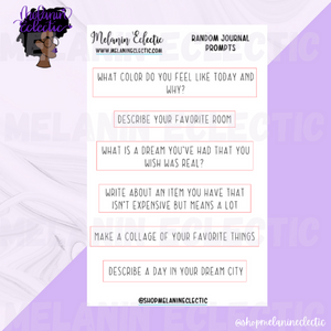 Random Journal Prompts
