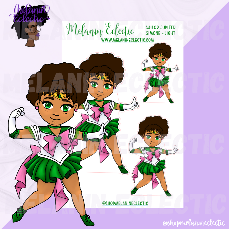 Sailor Melanin Jupiter Simone