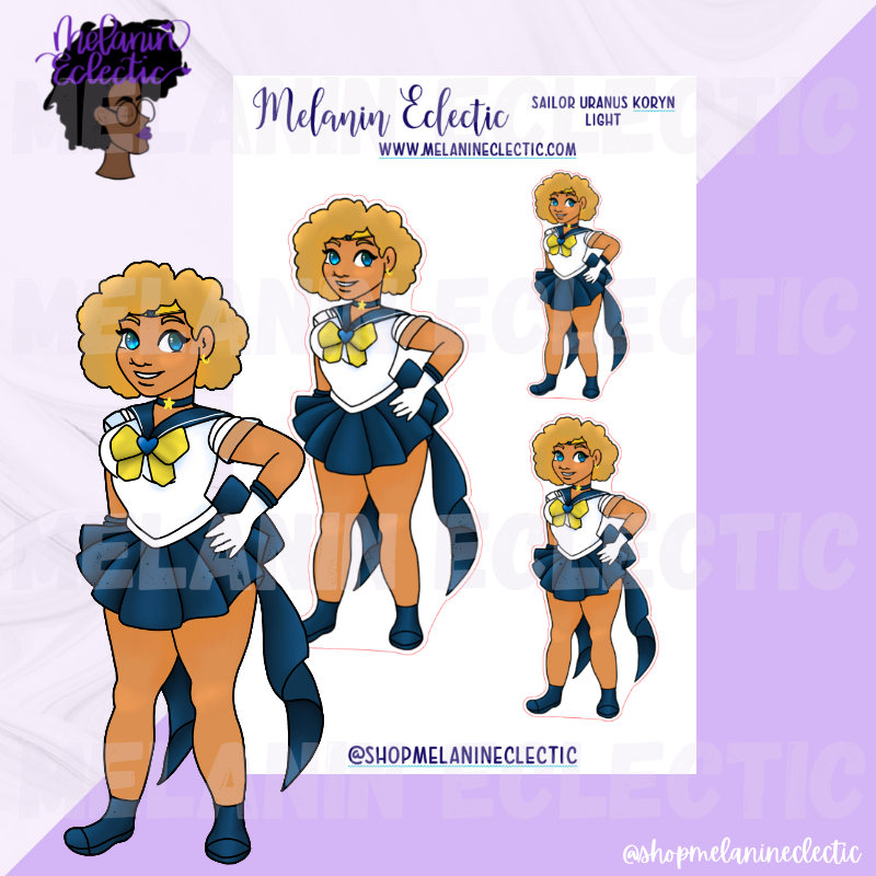 Sailor Melanin Uranus Koryn